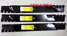 3-61" mower mulching Predator blades to fit Grasshopper Snapper 320245 7-9222