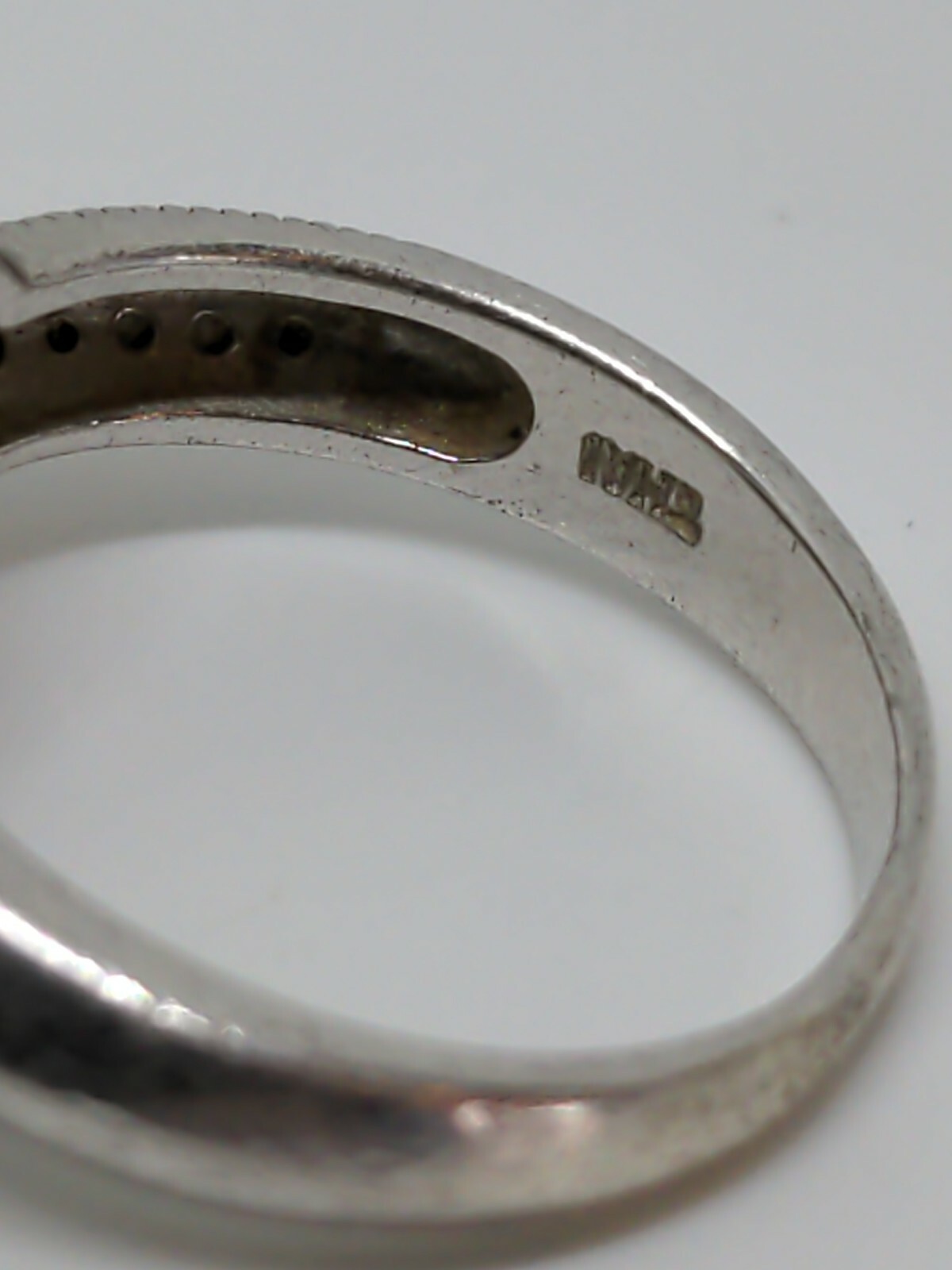 FAS Sterling Silver 925 Thailand Ring Size 7 Gem