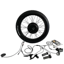 Niubo 1000w/48v Electric Ebike Fat Tire Conversion Kit Built in Controller NEW