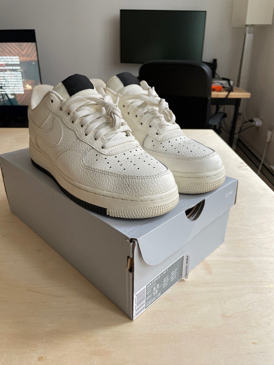 セール!【NIKE】 Air Force 1 '07 Low / エアフォース1 SAIL Nike Air Force 1 Low '07 1 Sail Black Sz 8.5 | eBay