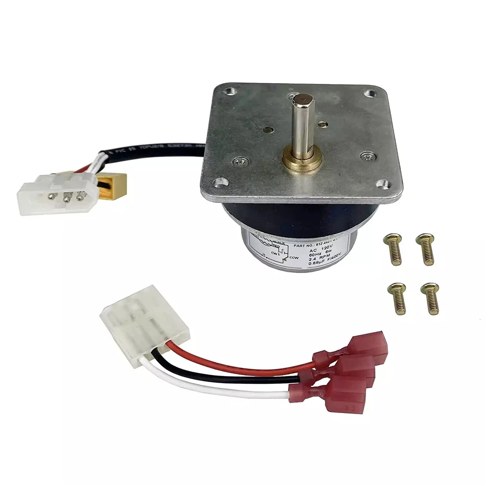 Motor de alimentación de barrena de estufa de pellets 812-4421 2,4 RPM repuesto calentador Quadra-Fire Foto 2 de 4