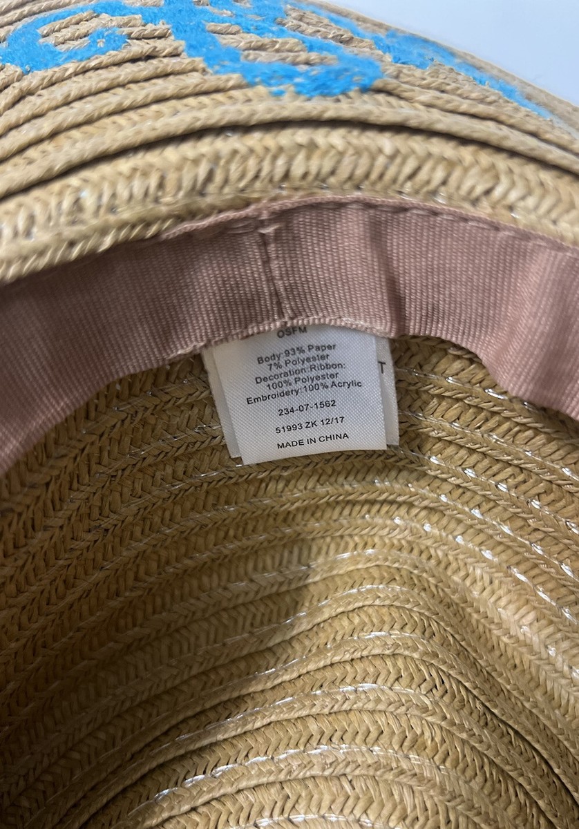t Beachy Women's Aqua Sun Beach Hat Floppy Vacations bohemian Boho
