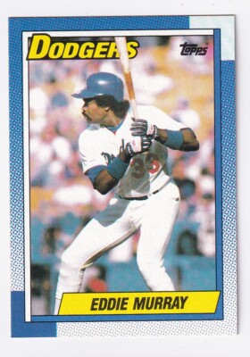 Eddie Murray 1990 Topps ML Baseball Card #305 LA Dodgers | eBay