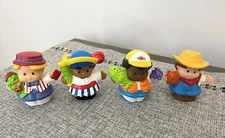 Fisher Price Chunky Little People Figures Lot of 4