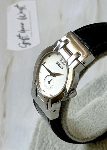 Versace Madison BSQ99 Silver Stainless Steel 27mm Unisex Luxury Swiss-Made Watch