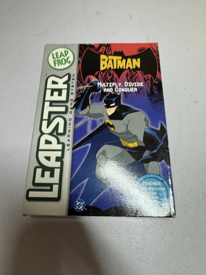 Leapster Batman Multiply Divide and Conquer 3rd 4th grade Math - Image 2 of 4