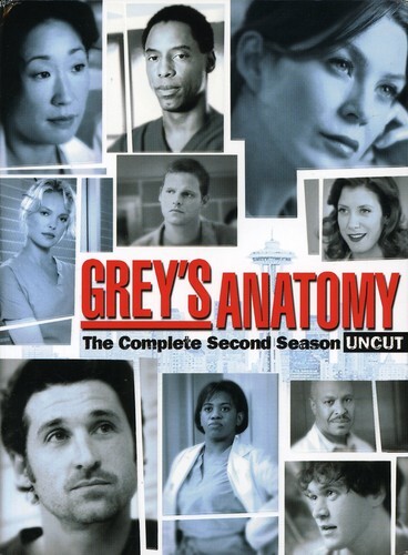 Grey's Anatomy: the Complete Second Season (DVD) UNCUT *NEW & SEALED* - Imagen 1 de 1