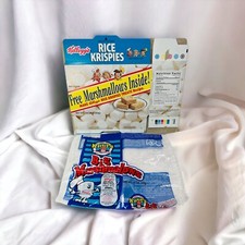 Rice Krispies 1995 The Original Treats Crispy Marshmallow With Marshmallow Bag
