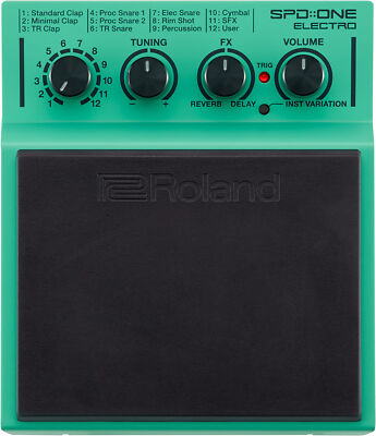 Roland SPD:ONE ELECTRO エレクトロニックパーカッション Roland SPD-ONE Electro Percussion Pad | Sweetwater