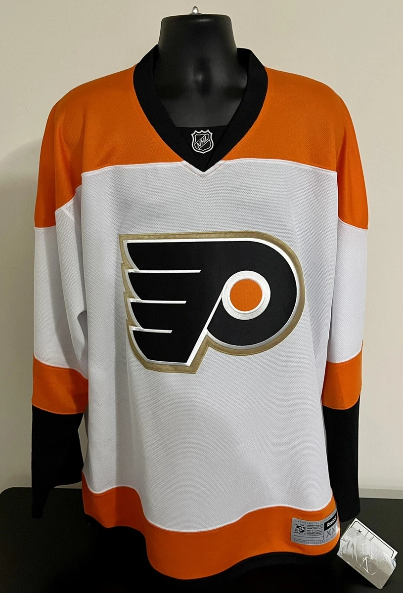 Sean Couturier Philadelphia Flyers Autographed Orange Reebok Premier Jersey