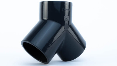 PVC-U | Y-Stück | Y-Bogen | 50 - 75mm | Klebemuffe | PVC Fittings | Pool | PN10