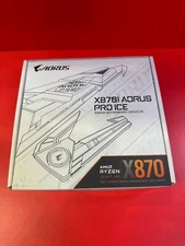 Gigabyte X870I AORUS PRO ICE Socket AM5  mini ITX Motherboard White (NEW)