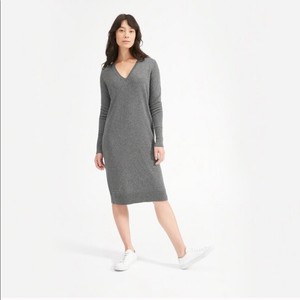 cashmere midi dress
