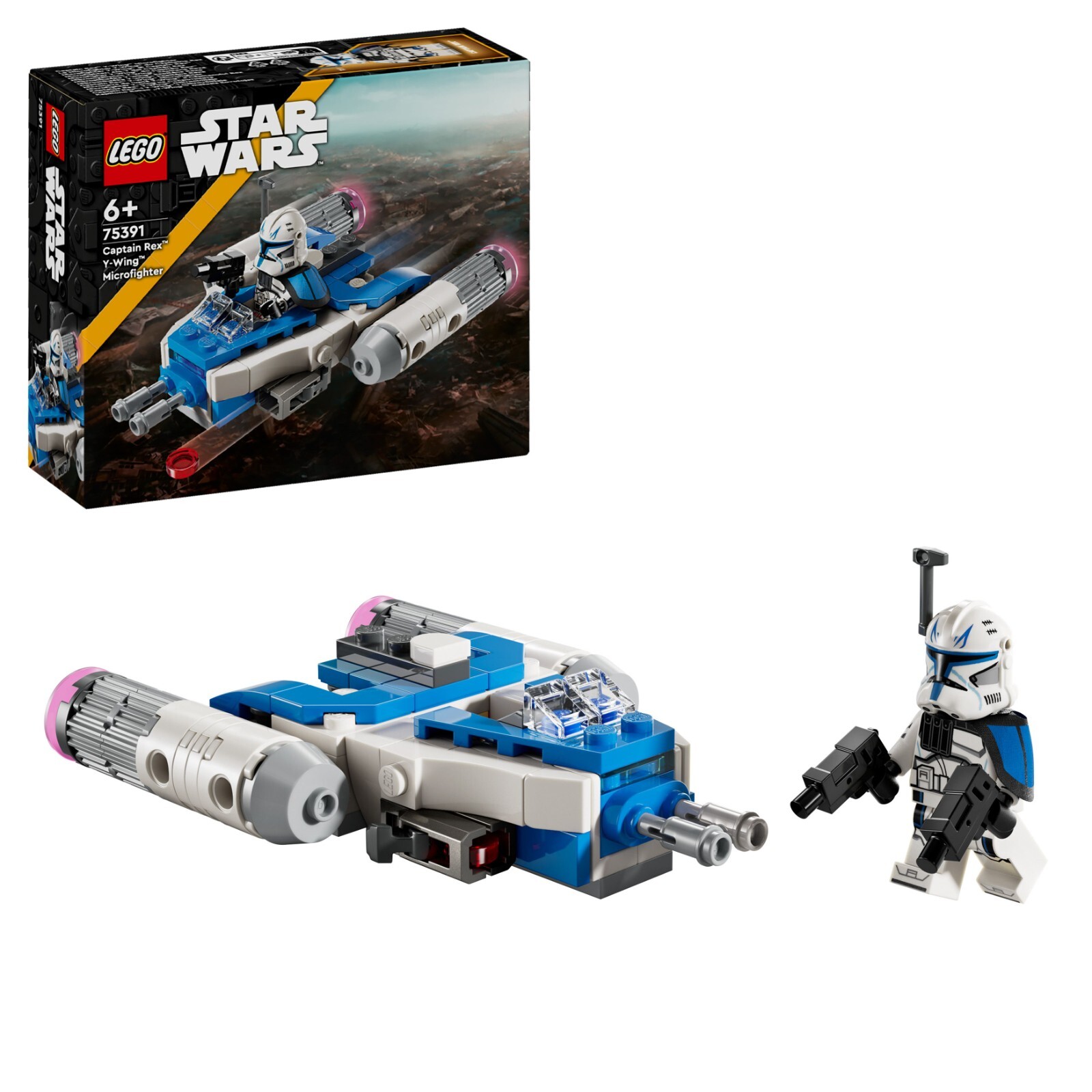 Истребитель LEGO Star Wars 75391 NEU N06/24 с Y-образным крылом капитана Рекса 
