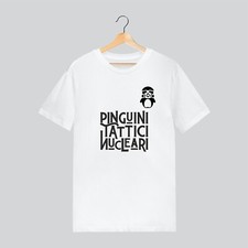 T-Shirt Unisex Pinguini Tattici Nucleari musica concerto idea regalo