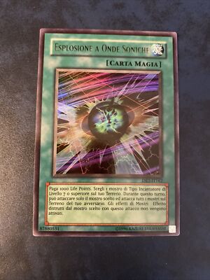 Yu-Gi-Oh! Ultra Rare Schallwellenexplosion Dr1-it162 Ita