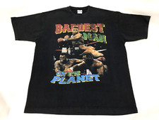 New Mike Tyson Kid Dynamite 90s Boxing Sport Graphic T-shirt XL Faded Black