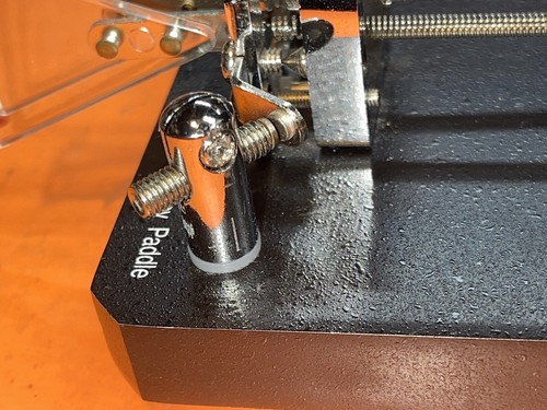 MFJ DELUXE IAMBIC PADDLE MFJ-564B works Good Don’t Think It’s Been Used But - Picture 14 of 24