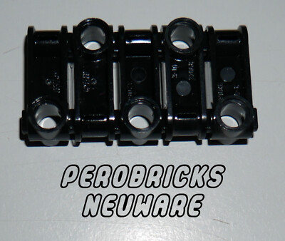 LEGO Technic Technic 5 Connectors 1x3 #32068 Black NEW PRODUCT