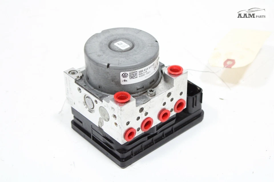 2019 大众 JETTA 1.4L FWD 防锁制动系统 ABS PUMP 5Q0614517CT 原始设备制造商 — 第 3/4 张图片
