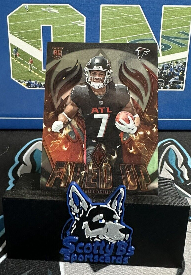 2023 Panini Phoenix Fired Up #FU-8 - Bijan Robinson (RC) - Atlanta Falcons