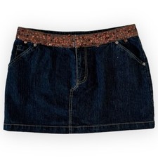 Vintage Y2K Denim Mini Skirt