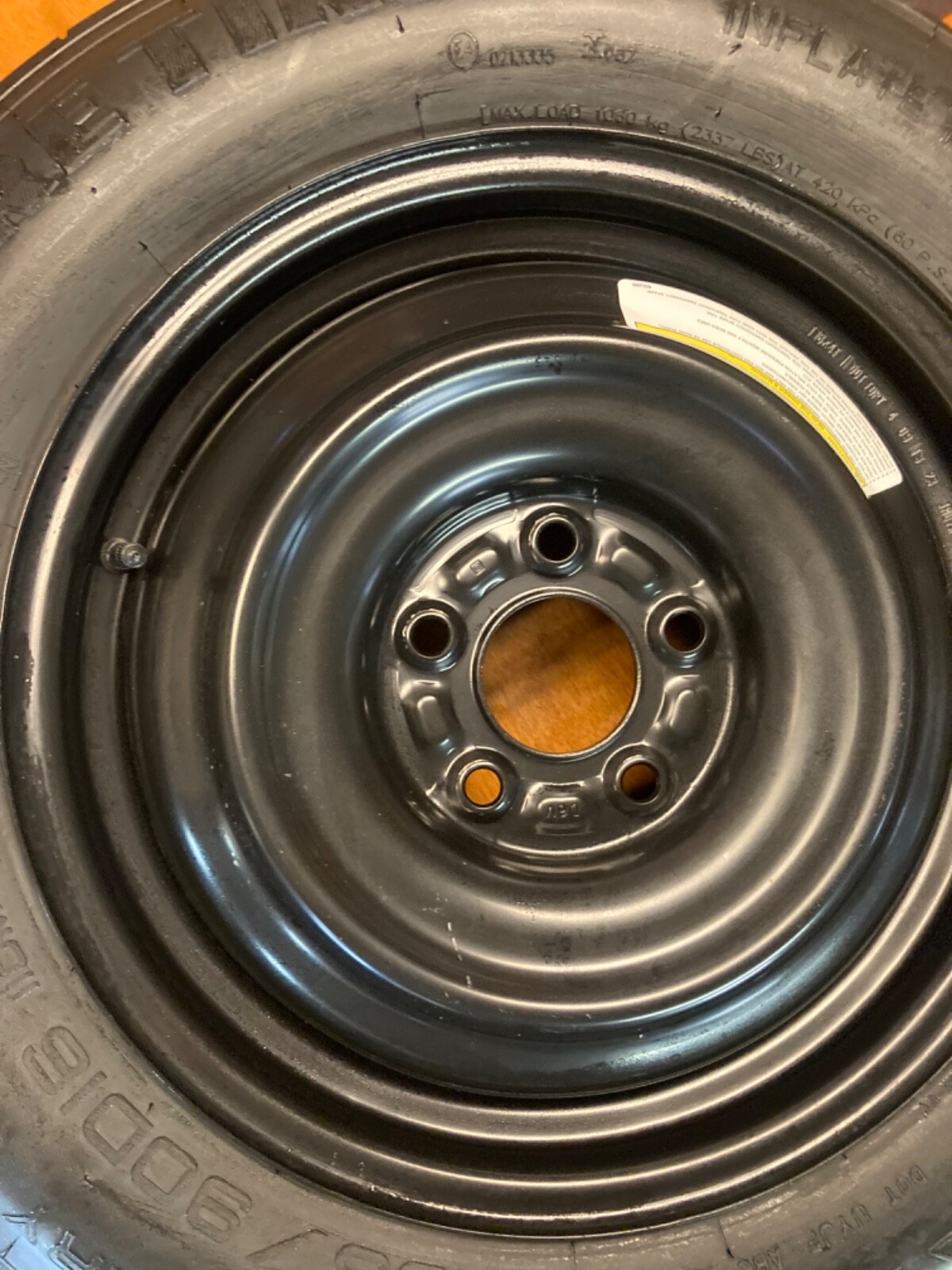 11 12 13 14 NISSAN ROGUE SPARE TIRE WHEEL RIM DONUT 16