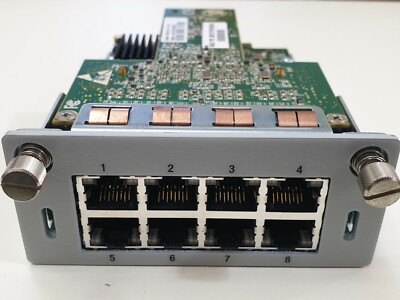 Check Point 8 Port RJ45 Gigabit Network Add-In I/O Module CPAC-8-1C-L V:2.6