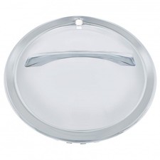 Set4 Chrome Flipper Moon Style Hubcaps - 14 W Single Bar
