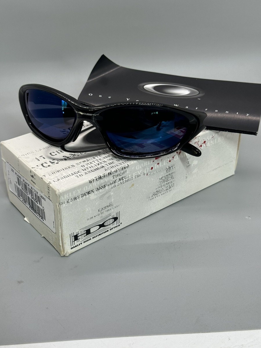 Brand New Vintage Oakley XX Twenty Polished Black W/Ice Brand New Vintage Oakley XX Twenty Polished Black W/Ice