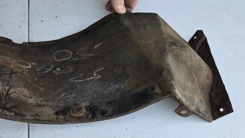 Old 1957 Chevy Bel-Air Lower Radiator Support Inner Fender Splash Guard - 第 6/7 張圖片