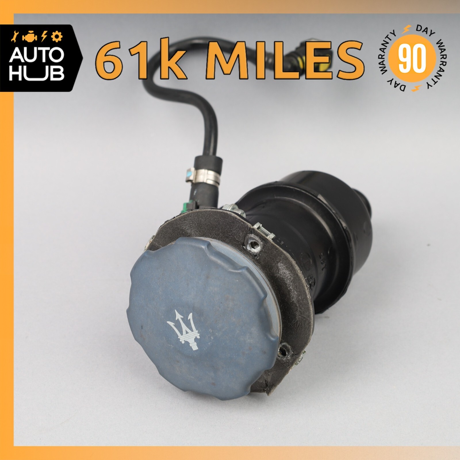 03-19 Maserati GranTurismo M145 Quattroporte M139 Fuel Tank Filler Neck OEM 61k