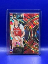 2024 Panini Select WNBA Emily Engstler Red Cracked Ice Prizm Premier #173