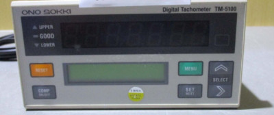Ono Sokki TM-5100 Digital Tachometer Removed From The Working Machine