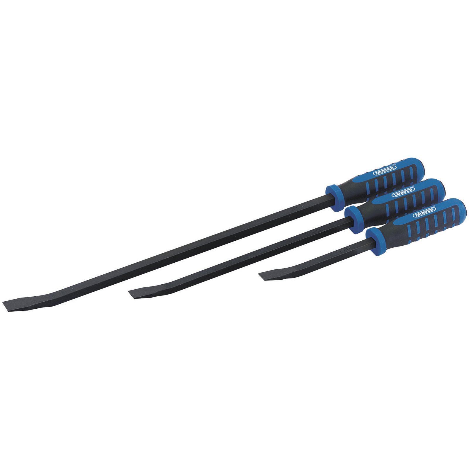 Draper 92034 4 Piece Wrecking Pry Crow Bar Lever Hammer Go Thru Set, 200mm-600mm