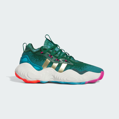 Adidas Trae Young 3 IE9301 Basketball Shoes Team Dark Green