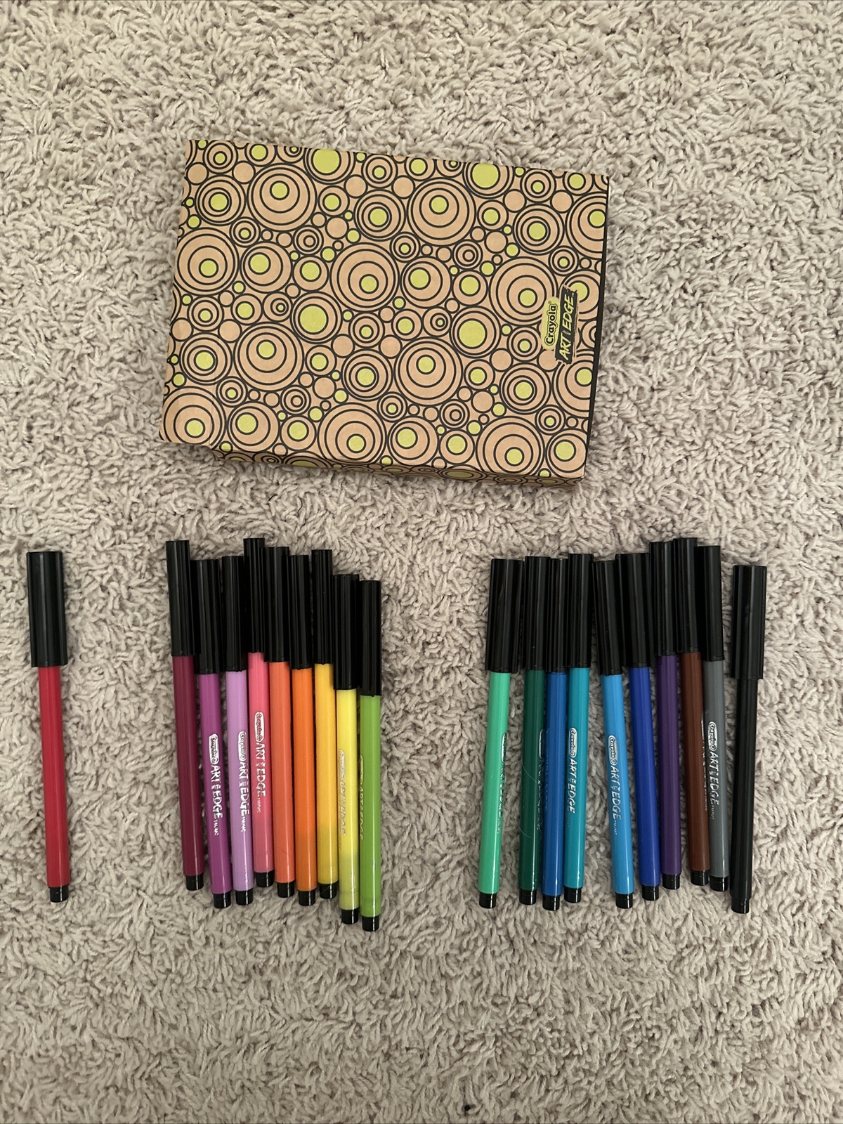 20 Count Used Tested Mostly Work Art Markers