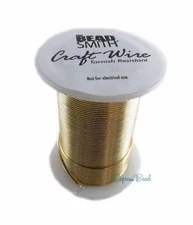 Bead Smith Tarnish Resistant Craft  Wire GOLD color