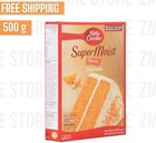 Betty Crocker Super Moist Orange Cake Mix Rich Taste & No Artificial Color(500g)