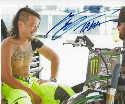 Taka@ TAKA HIGASHINO Signed 8.5 x 11 Photo Signed REPRINT Motocross