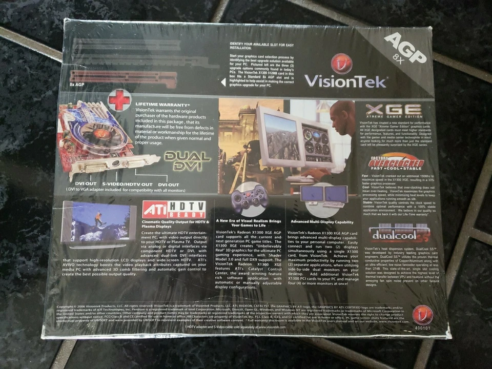 VisionTek ATI Radeon X1300 XGE, 512MB DDR2, AGP Graphics Card. - Image 2 of 4