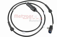 Sensor Raddrehzahl Hinten Links Metzger 0900360 FüR Ford