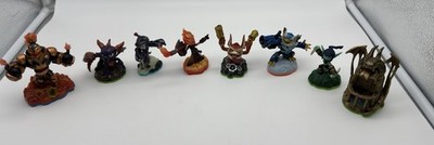 Activision Skylanders Figures Bulk Lot Of 8 Mixed (free Shipping)