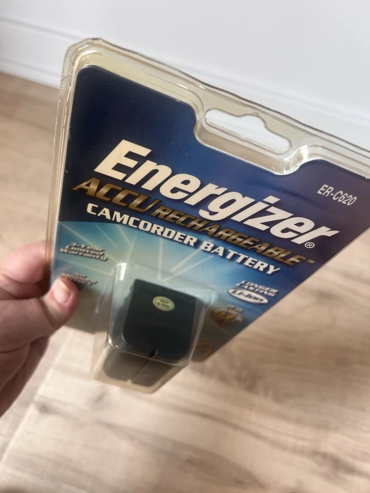 Energizer ER-C620 Rechargeable Camcorder Digital Vtg Camera Battery JVC New - Изображение 4 из 4