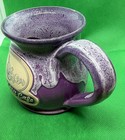 Amy's Over Easy Cafe Lavender Purple Deneen Pottery Cofffee Mug Florida — photo 3