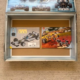 LEGO Technic 8458 Silver Champion - Complete Set with Sticker Sheet and Manuals