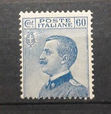 1923 REGNO FRANCOBOLLO MICHETTI 60 CENTESIMI NUOVO MNH