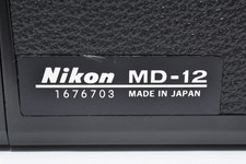  Top MINT NIKON MD-12 MD 12 Motordrive For FE,FE2, FM, FM2,newFM2 From JAPAN
