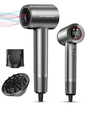 Cosy Companions High-Speed Ionic Hair Dryer, 150000 RPM Brushless Motor ZCY888-B