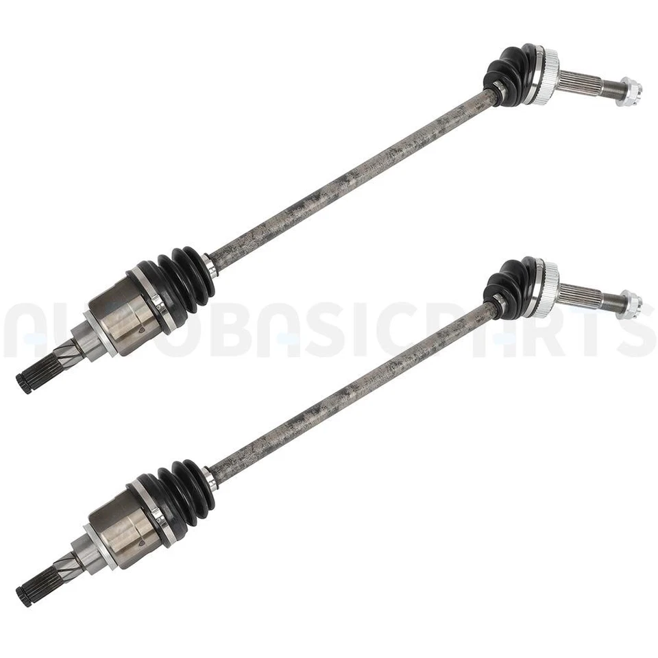 2 piezas ejes CV laterales traseros para Nissan Rogue Select 2014-2015 2,5 L izquierda derecha AWD Foto 2 de 4